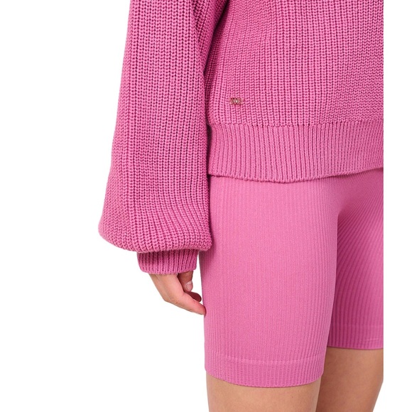 Lune Active LUNA RIB SHORT - WOMEN'S in Red Violet M - Picture 7 of 9